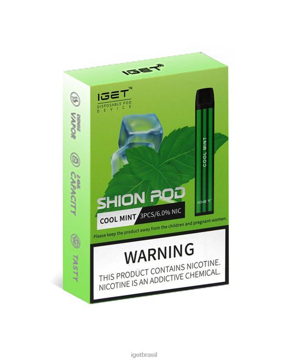 IGET Vape 3 x shion B6X8211 menta refrescante