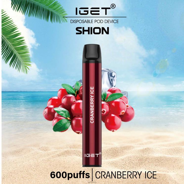 IGET Bar 3 x shion B6X8212 gelo de cranberry