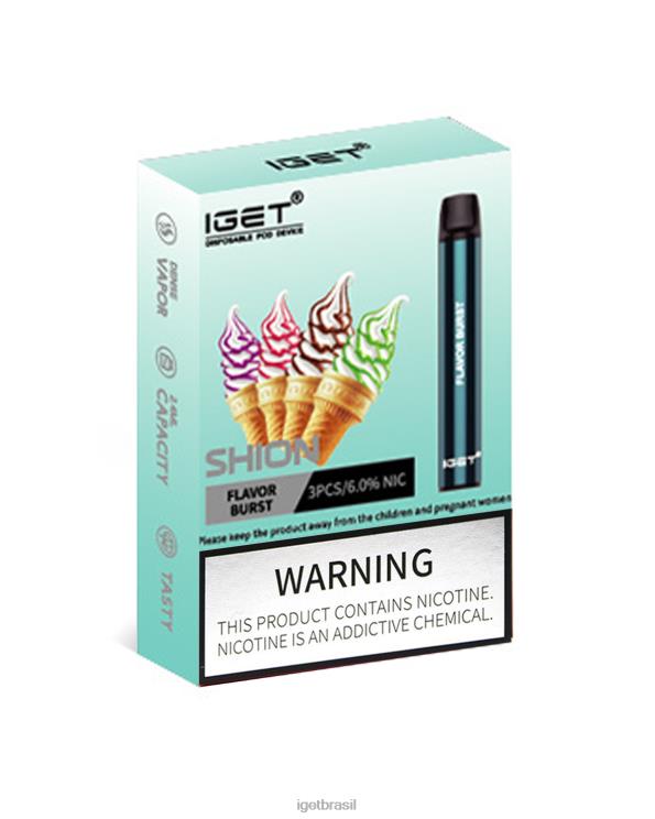 IGET Vape Shop 3 x shion B6X8213 explosão de sabor