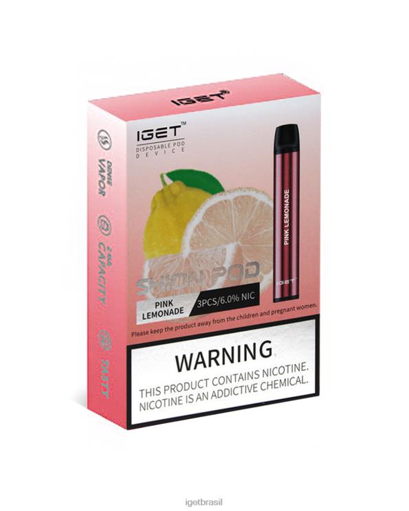 IGET Bar Shop 3 x shion B6X8225 limonada rosa
