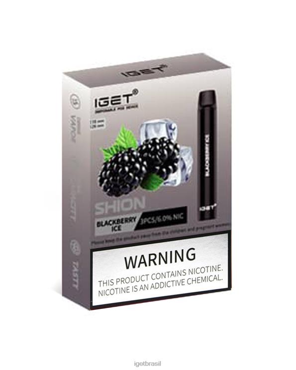 IGET Vape Shop 3 x shion B6X823 gelo de amora