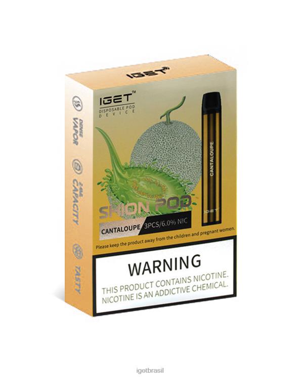 IGET Vape Sale 3 x shion B6X827 Cantalupo