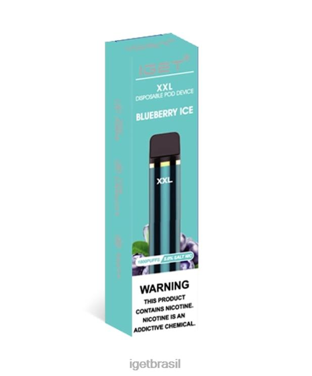 IGET Vape Shop xxl B6X8246 gelo de mirtilo