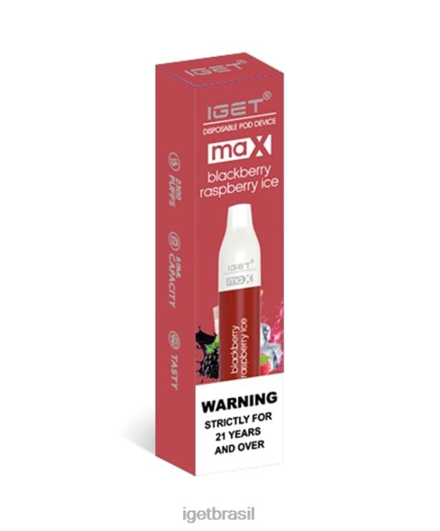 IGET Store máx. B6X8278 gelo de framboesa e amora