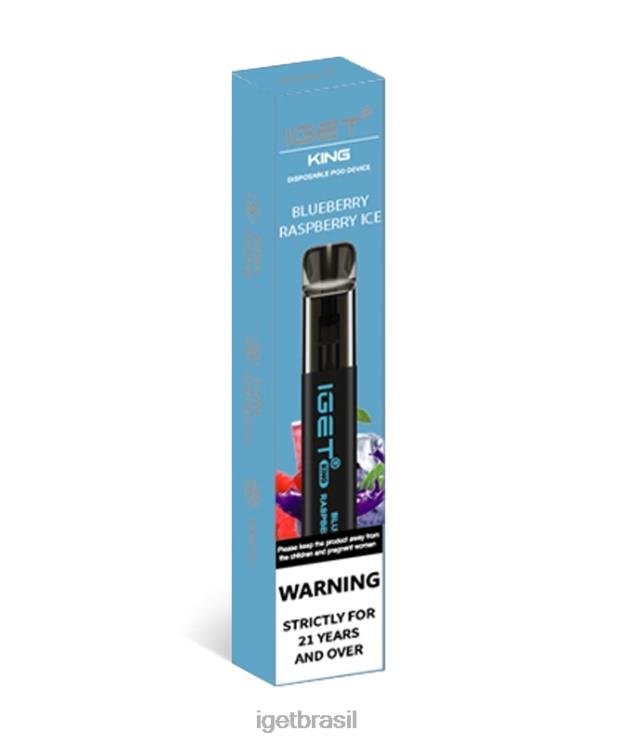 IGET Bar Sale rei B6X8296 gelo de framboesa e mirtilo