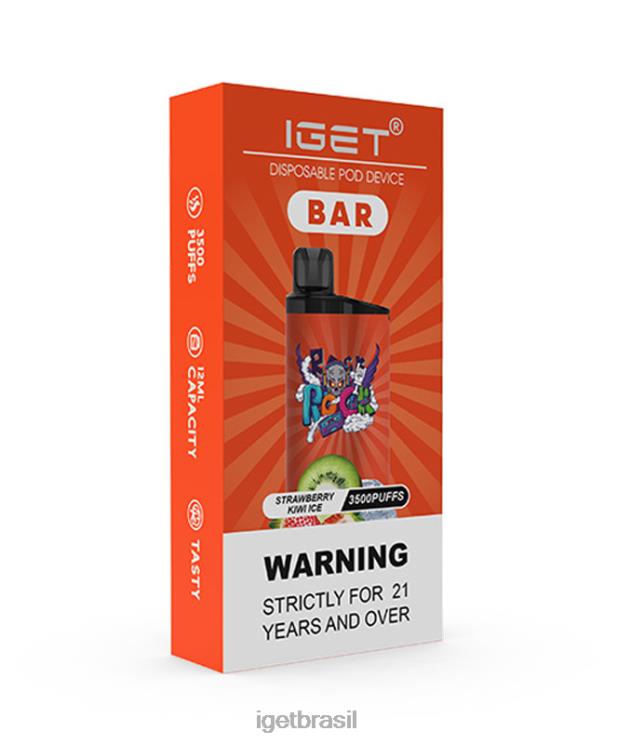 IGET Store bar B6X82173 gelo de morango e kiwi