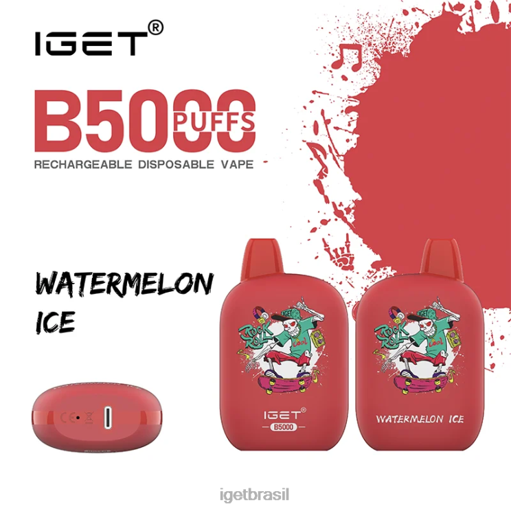 IGET Bar Shop b5000 B6X82307 gelo de melancia
